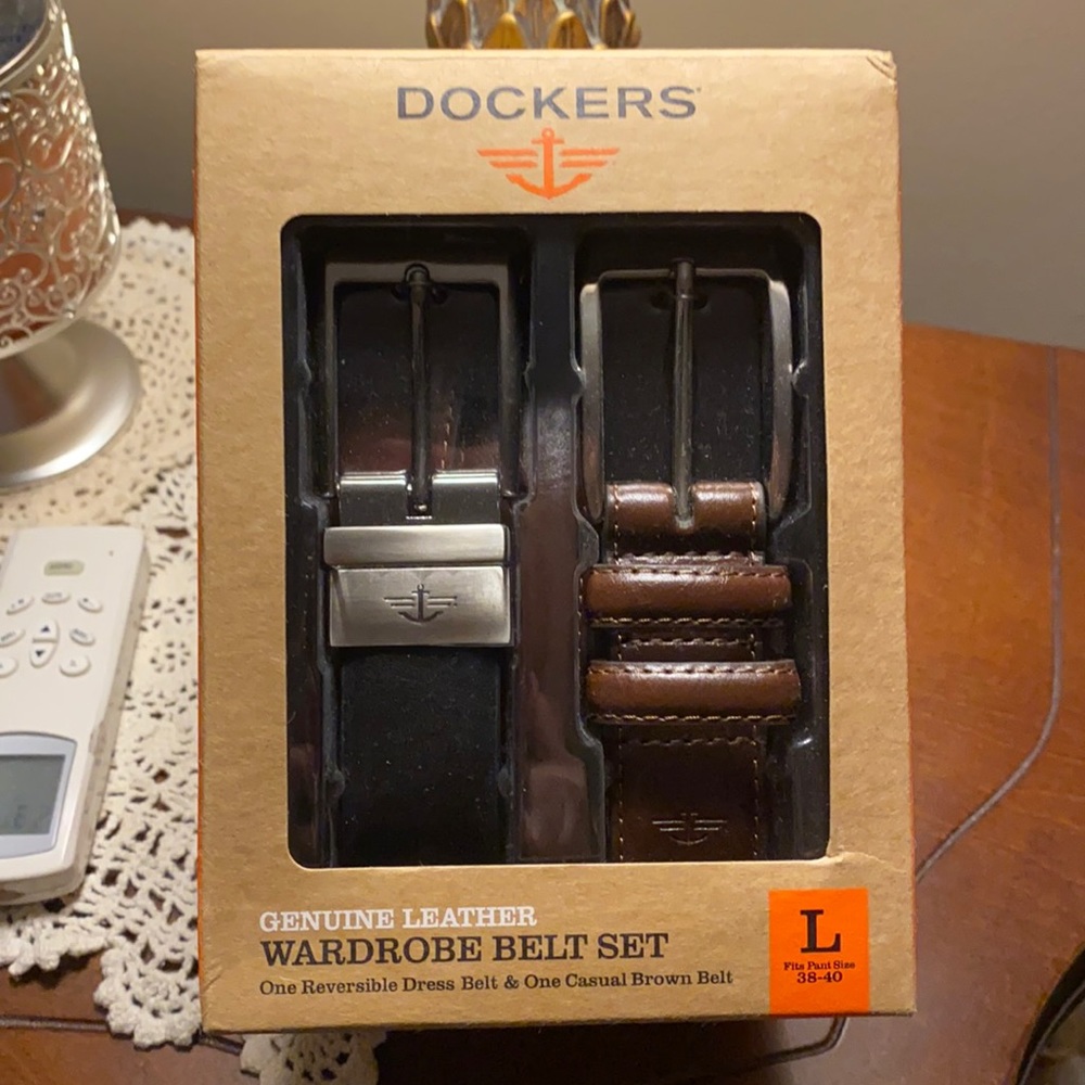 New in Box Belt Set